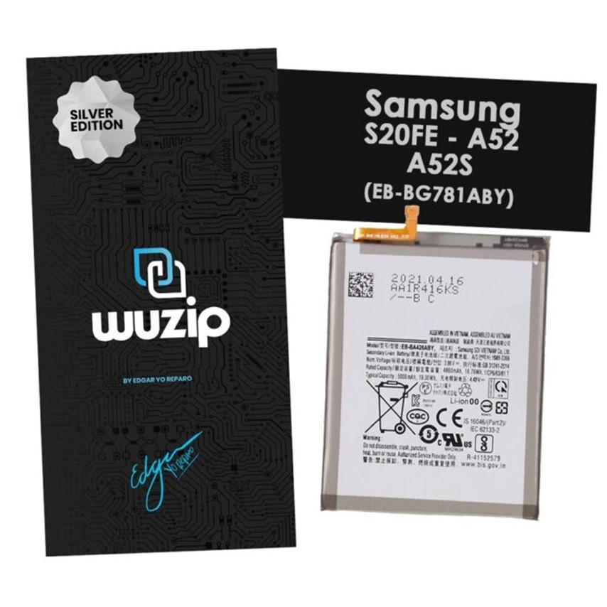 BATERIA SAM A52 4G-5G / A52S 5G / S20FE / A14 5G (EB-BG781ABY) WUZIP SILVER